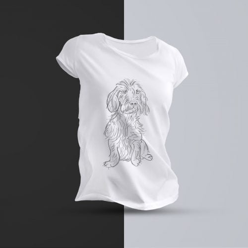 koszulka damska jamnik