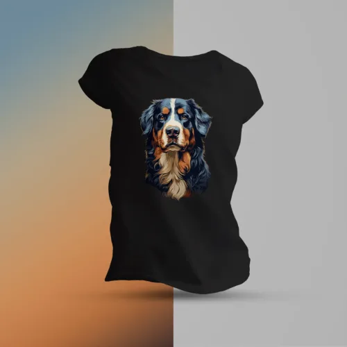 koszulka damska z bernenczykiem